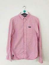 Load image into Gallery viewer, Superdry Men’s Long Sleeve Shirt | M | Pink
