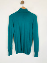 Load image into Gallery viewer, United Colors of Benetton Women&#39;s Roll Neck Jumper | UK12 | Blue
