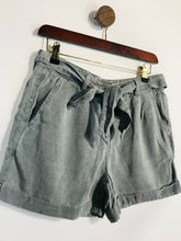 Load image into Gallery viewer, Mint Velvet Women&#39;s Linen Hot Pants Shorts | UK10 | Grey
