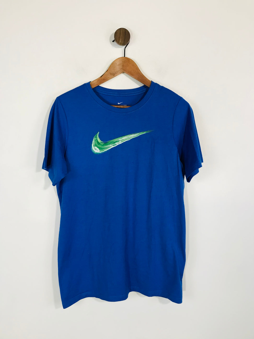Nike Kid's Cotton Swoosh Sports Top | 13-14 Years | Blue