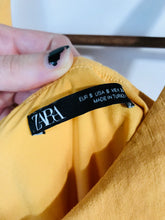 Load image into Gallery viewer, Zara Women&#39;s Boho Halter Neck Midi Dress | S UK8 | Yellow
