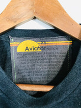 Load image into Gallery viewer, Aviator Nation Women&#39;s T-Shirt | XS UK6-8 | Grey
