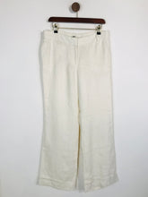 Load image into Gallery viewer, J. Crew Women&#39;s Wide Leg Chinos Trousers | US6 UK10 | White
