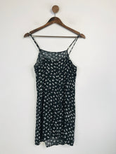 Load image into Gallery viewer, Urban Outfitters Women&#39;s Floral Renewal Mini Dress | S UK8 | Black
