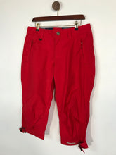 Load image into Gallery viewer, Bergans of Norway Women&#39;s Insulated Capri Cargo Trousers | W34 UK14 | Red
