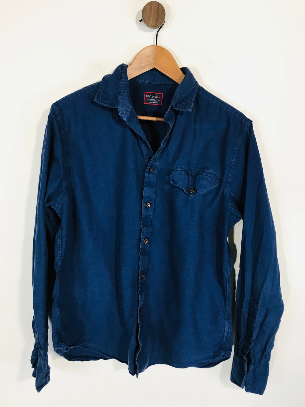 Untuckit Men's Button-Up Shirt | M | Blue