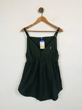 Load image into Gallery viewer, Wear Best Ralphie Women&#39;s A-line Cinched Waist Mini Dress | S UK8 | Green
