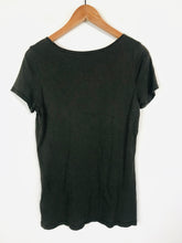 Load image into Gallery viewer, AllSaints Women&#39;s Scoop Neck T-Shirt | L UK14 | Green
