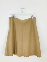 Load image into Gallery viewer, Hush Women’s Wool A-Line Skirt | UK14 | Brown
