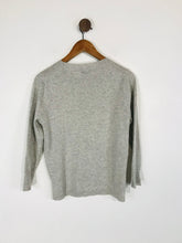 Load image into Gallery viewer, J.Crew Women&#39;s Cashmere Jumper | M UK10-12 | Grey
