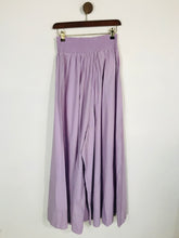 Load image into Gallery viewer, Free People Women&#39;s High Waist Wide Leg Casual Trousers | M UK10-12 | Purple

