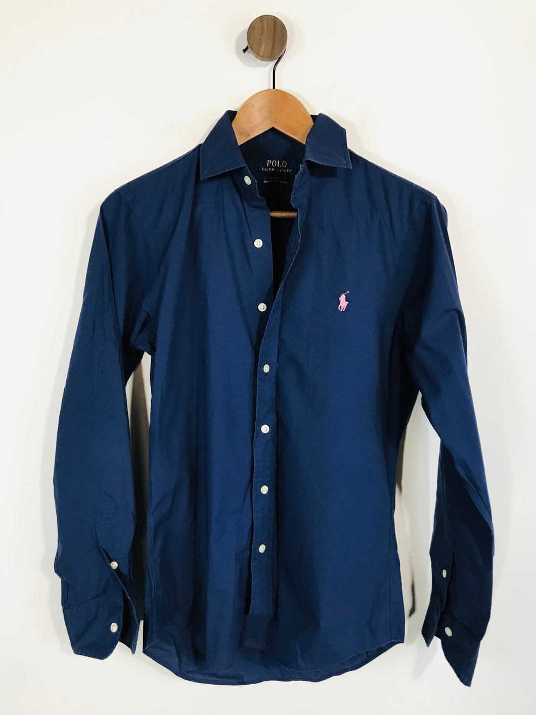Polo Ralph Lauren Women's Smart Button-Up Shirt | XS UK6-8 | Blue