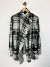 Load image into Gallery viewer, Oui Women&#39;s Check Gingham Mohair Cardigan | UK12 | Multicoloured

