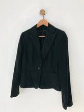 Load image into Gallery viewer, Naf Naf Women&#39;s Fitted Singe Button Blazer Jacket | UK10 | Black
