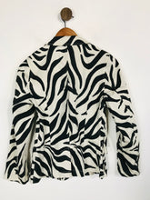 Load image into Gallery viewer, Nili Lotan Women&#39;s Zebra Print Blazer Jacket | 2 UK6-8 | Multicoloured
