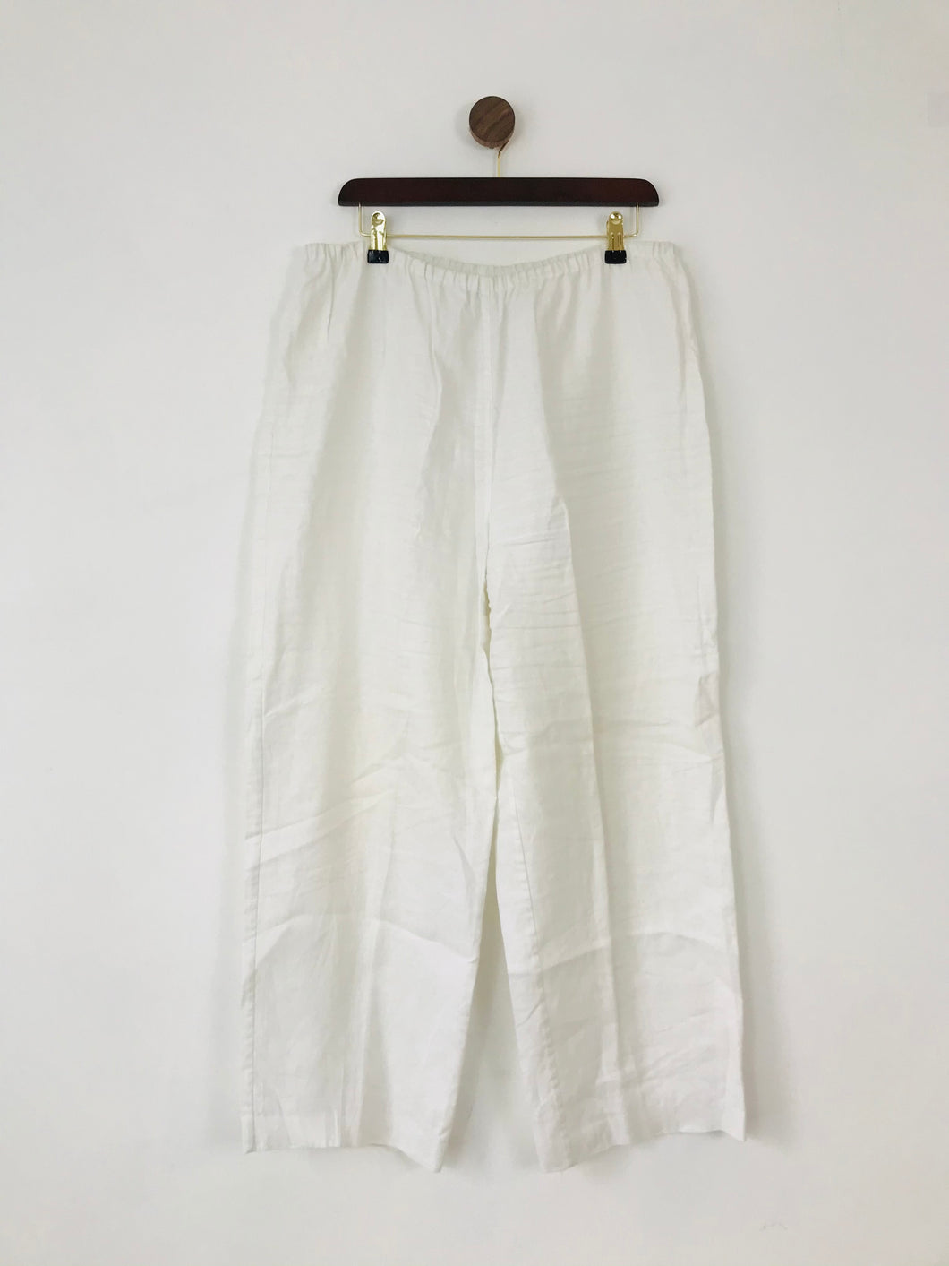 Fenn Wright Manson Women’s Straight Summer Trousers | UK14 | White
