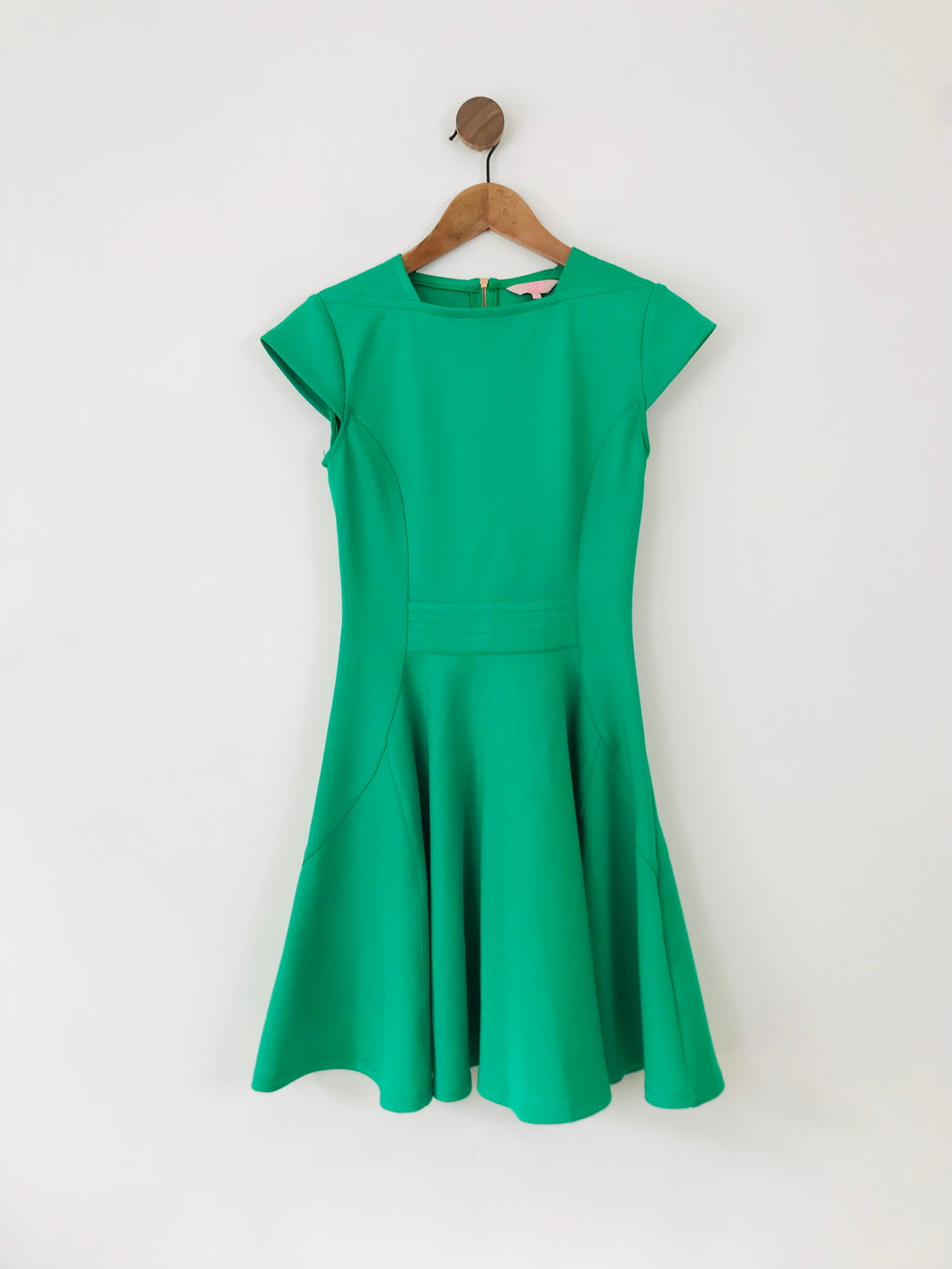 Ted Baker Women's A-Line Dress | 1 UK8 | Green