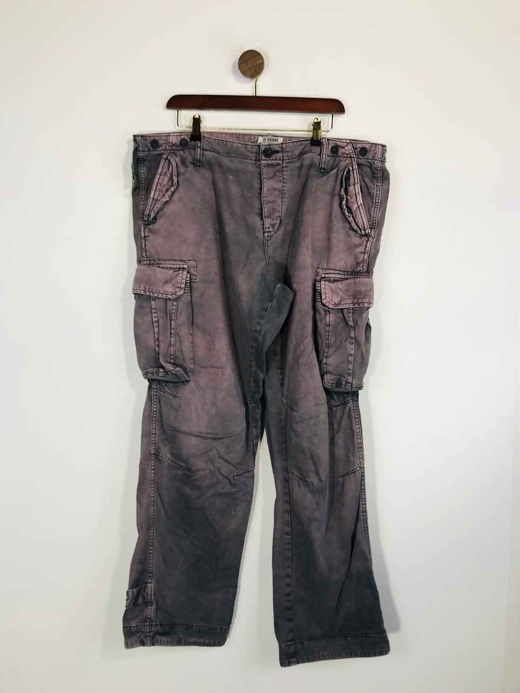 Joe Browns Men's Cargo Casual Trousers | 38R | Grey