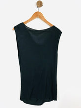 Load image into Gallery viewer, Mint Velvet Women&#39;s Ruched Tank Top | UK16 | Blue
