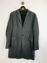 Load image into Gallery viewer, Peter Werth Men&#39;s Wool Smart Overcoat Coat | 5 | Grey
