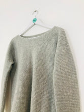 Load image into Gallery viewer, Boden Women’s Wide Neck Wool Jumper | M UK12 | Grey
