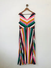 Load image into Gallery viewer, Boden Women&#39;s Striped Maxi Dress | UK16 | Multicolour
