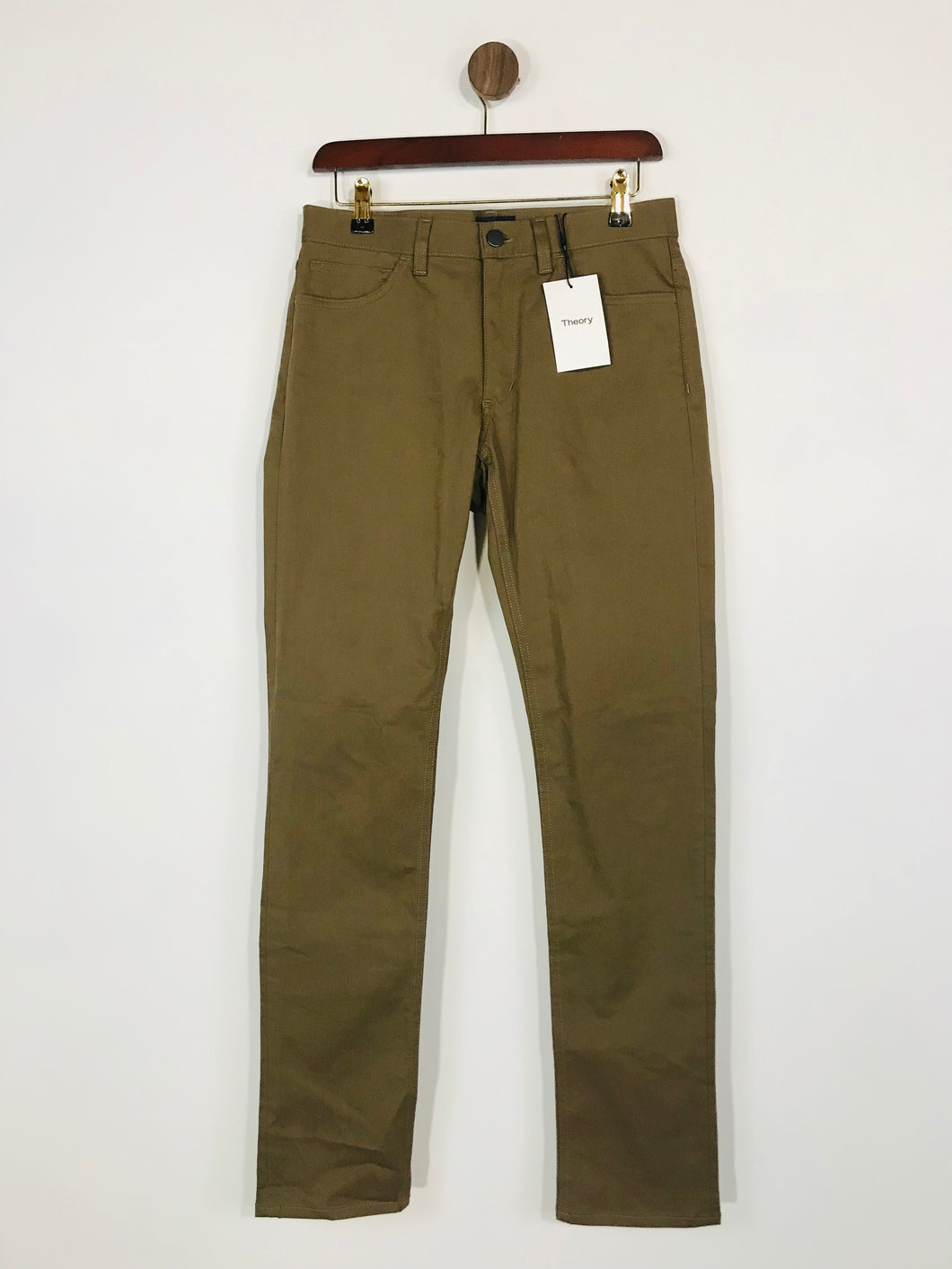 Theory Men's Cotton Casual Trousers NWT | W29 | Brown