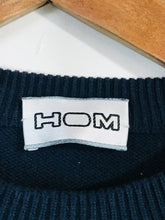 Load image into Gallery viewer, Hom Men&#39;s Knit Vintage Jumper | L | Blue
