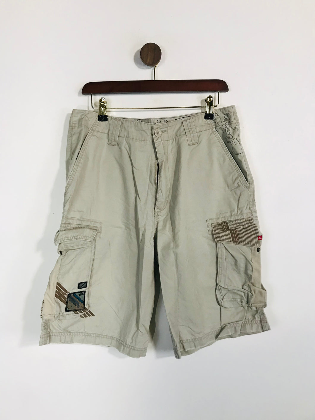 Quiksilver Men's Cotton Cargo Shorts | 31 | Beige