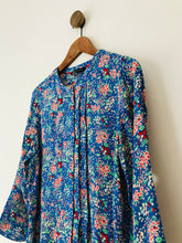 Load image into Gallery viewer, Crew Clothing Women&#39;s Floral Pleated Blouse | UK10 | Multicolour
