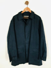 Load image into Gallery viewer, Hackett Men&#39;s Overcoat Coat | L | Blue
