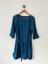Load image into Gallery viewer, Seraphine Women’s Light Denim Shift Maternity Dress | UK18 US14 | Blue
