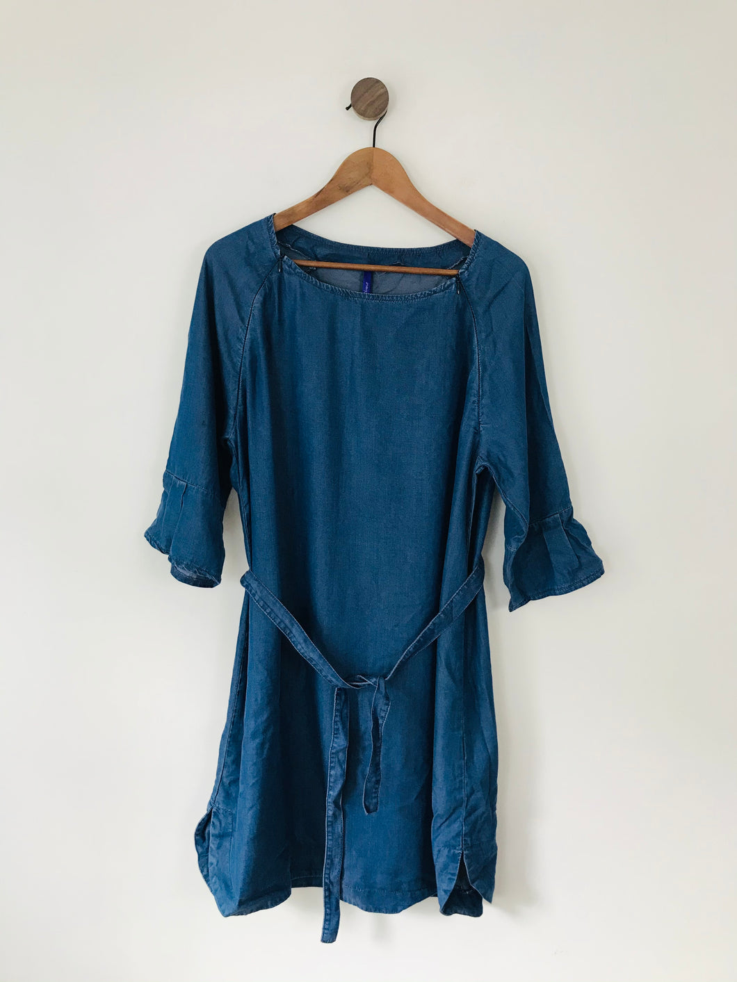 Seraphine Women’s Light Denim Shift Maternity Dress | UK18 US14 | Blue