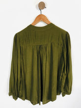 Load image into Gallery viewer, Mango Women&#39;s Button Blouse | M UK10-12 | Green
