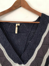 Load image into Gallery viewer, White Stuff Women&#39;s Striped Knit A-Line Dress | UK12 | Blue
