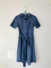 Load image into Gallery viewer, Boden Women’s Shirt Dress | UK8 | Blue
