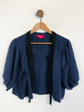 Load image into Gallery viewer, Monsoon Women&#39;s Embroidered Cardigan | UK18 | Blue
