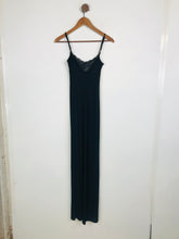 Load image into Gallery viewer, Karen Millen Women&#39;s Lace Sheer Maxi Dress | UK10  | Black
