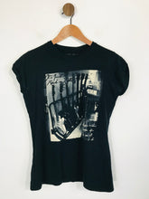 Load image into Gallery viewer, River Island Women&#39;s Cotton T-Shirt | UK12 | Black
