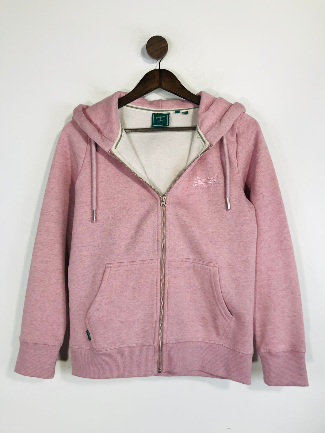 Superdry Women's Cotton Zip Hoodie | UK12 | Pink