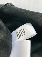 Load image into Gallery viewer, Bay Women’s Crochet Sequin Mini Dress | S UK8 | Black
