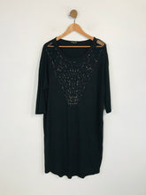 Load image into Gallery viewer, Biba Women&#39;s Sequin Tunic Shirt Dress | UK14 | Black
