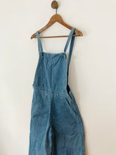 Load image into Gallery viewer, Anthropologie Loup Women&#39;s Denim Wide Leg Dungarees | M UK10 | Blue
