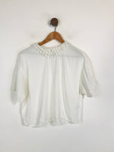 Load image into Gallery viewer, Cooperative Urban Outfitters Women&#39;s Boho Lace Blouse | M UK10-12 | White
