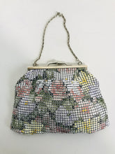 Load image into Gallery viewer, House of Fraser Women&#39;s Floral Beaded Clutch Bag | OS | Multicoloured
