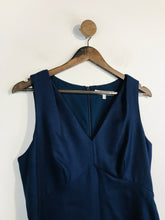 Load image into Gallery viewer, L.K. Bennett Women&#39;s Wool Smart Sheath Dress | UK14 | Blue
