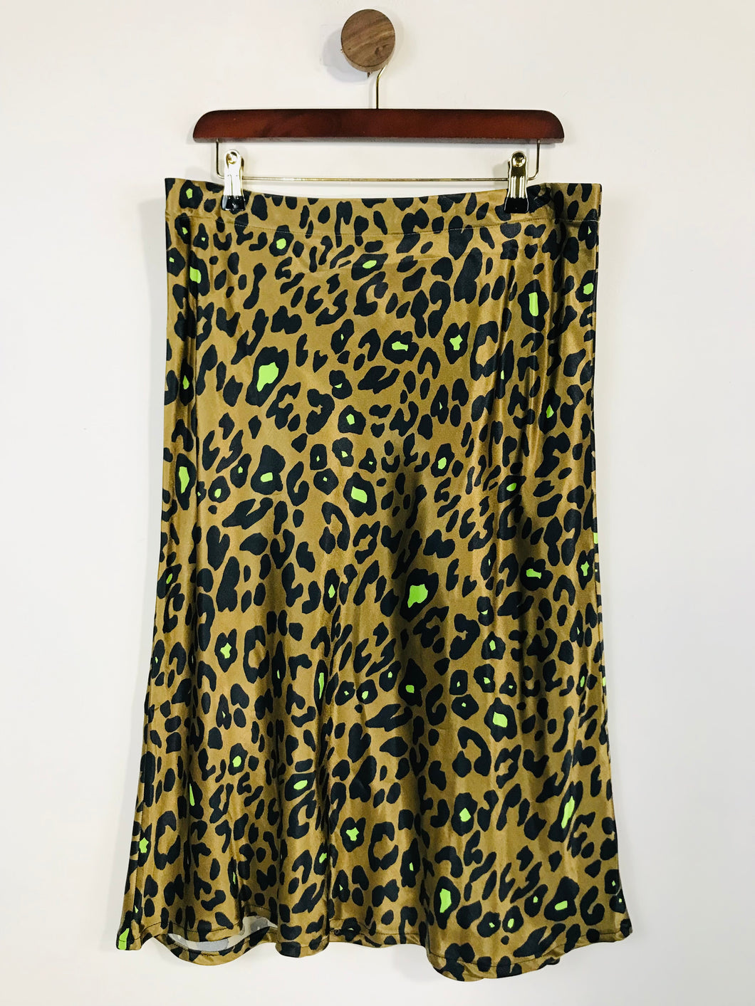 Hush Women's Leopard Print Midi Skirt | UK16 | Multicoloured