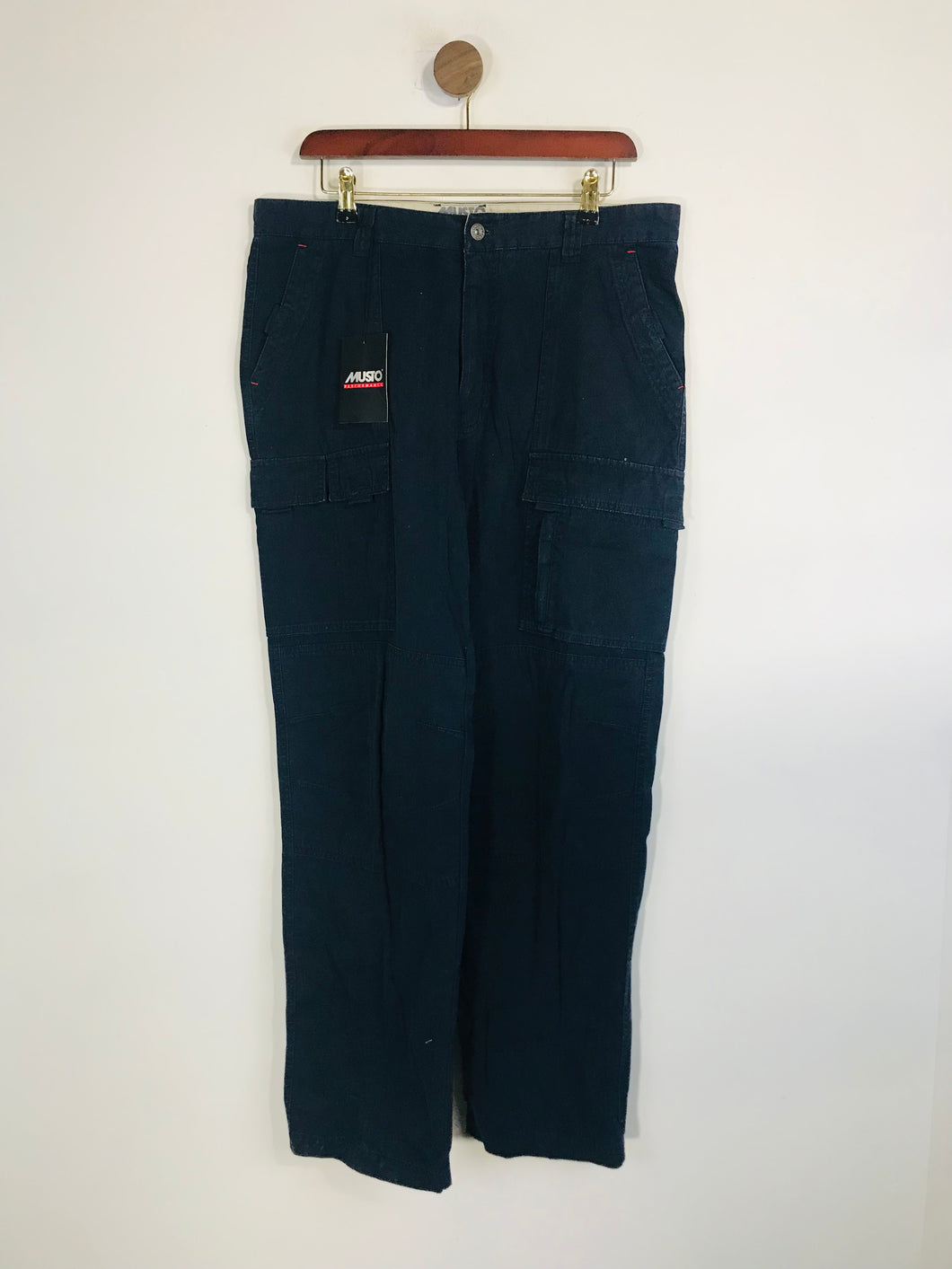 Musto Women's Workwear Cargo Casual Trousers NWT | 36R | Blue