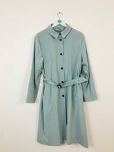 Load image into Gallery viewer, Jaeger Women’s Trench Coat | UK 14 | Blue
