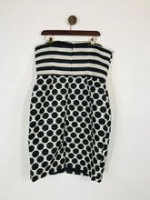 Load image into Gallery viewer, Hobbs Women&#39;s Polka Dot Striped Sheath Dress NWT | UK16 | Multicolour
